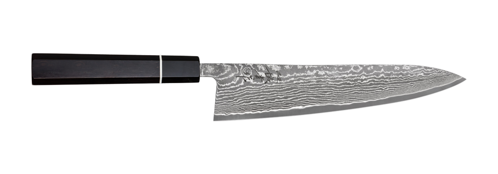 délka čepele 235 mm, tloušťka čepele 2 mm, celková délka 395 mm, hmotnost 205 g