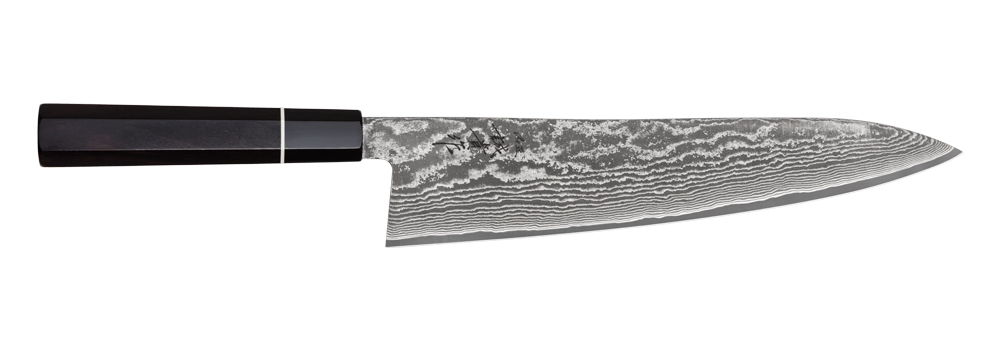 délka čepele 270 mm, tloušťka čepele 2,1 mm, celková délka 420 mm, hmotnost 245 g