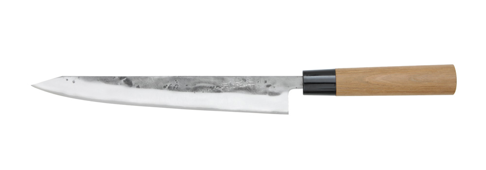 tloušťka čepele 2 mm, celková délka 390 mm, délka čepele 240 mm, hmotnost 150 g 