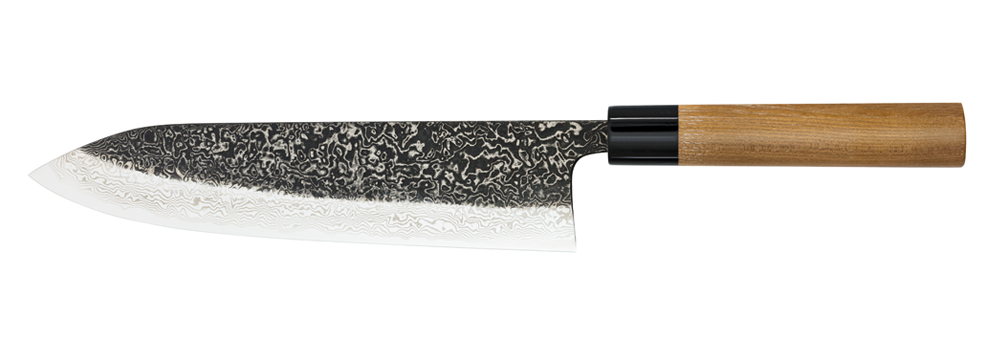 délka čepele 240 mm, tloušťka čepele 1,8 mm, celková délka 405 mm, hmotnost 235 g